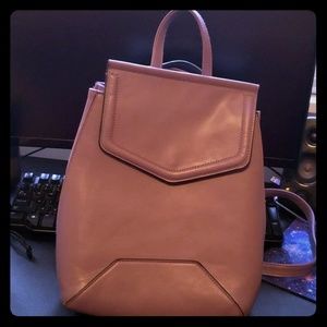 Lavendar backpack purse